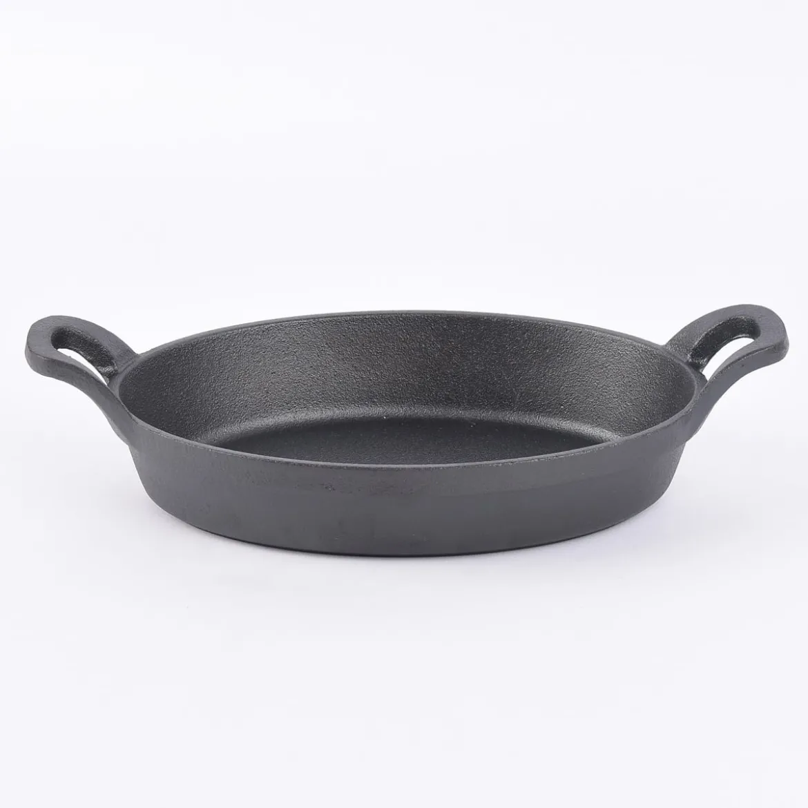 Gusseisen Pfanne Schale schwarz 21,5x15x5,5cm