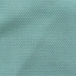 Halbpanama Dekostoff Baumwollstoff sanforisiert uni hellblau 1,40m breit