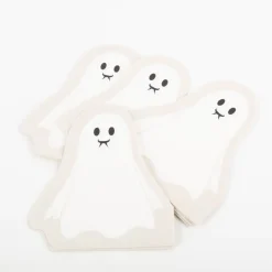 Halloween Servietten Ghostie Shape Geist 12Stk 3lagig 13x15cm FSC Papier