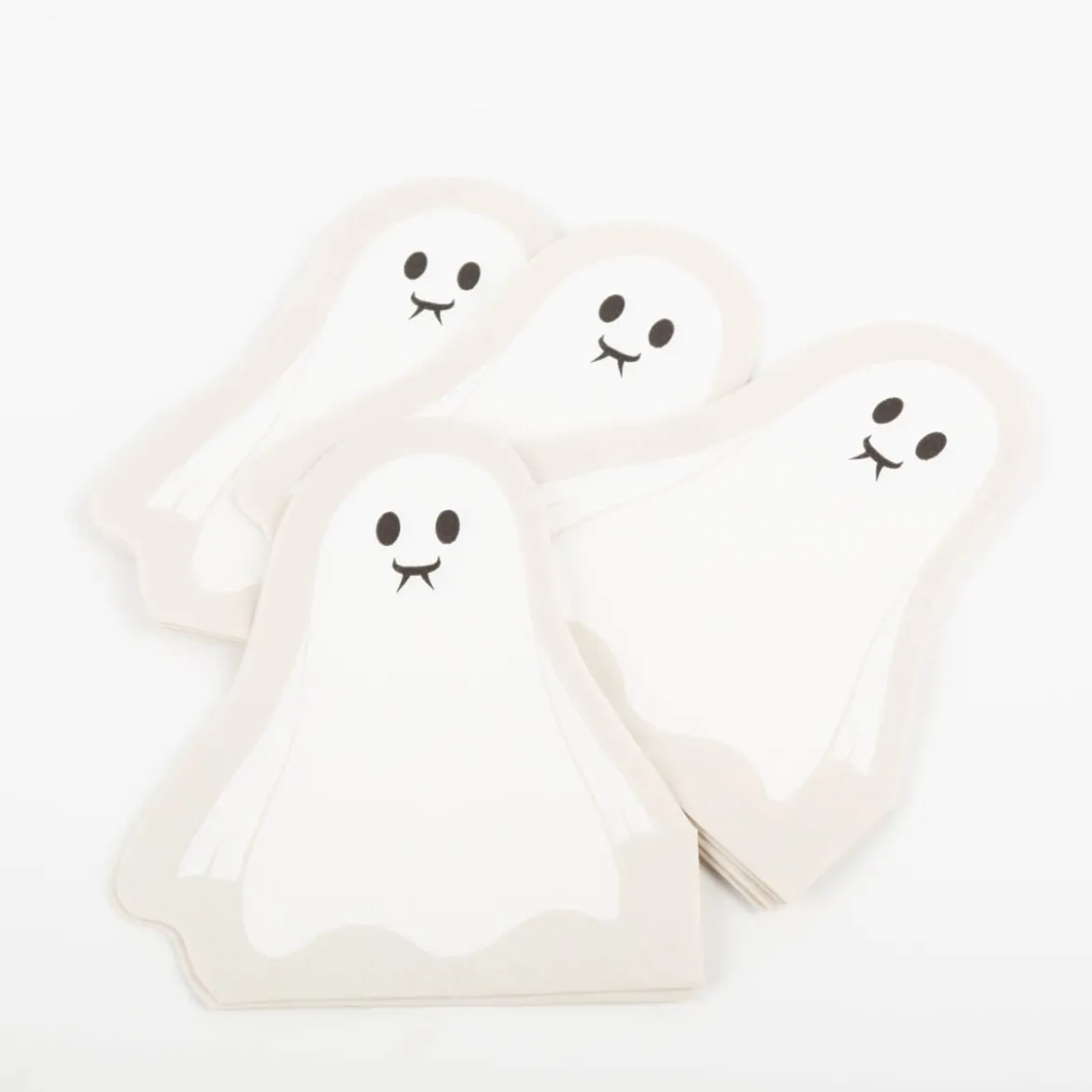 Halloween Servietten Ghostie Shape Geist 12Stk 3lagig 13x15cm FSC Papier