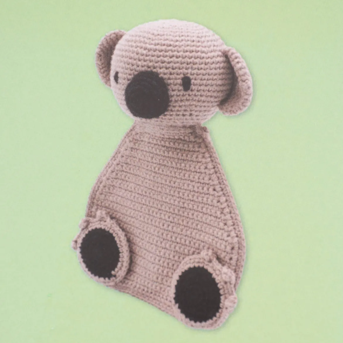 HardiCraft Häkelset für Kuscheltier Koala Shemar Eco-friendly grau schwarz mehrteilig