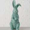 Hase mint Dekoaufsteller Kunstharz handbemalt 43cm hoch von Boltze