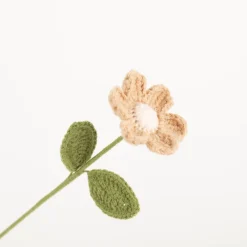 Häkelblume Dekoblume weiß, beige oder gelb 30cm von Boltze