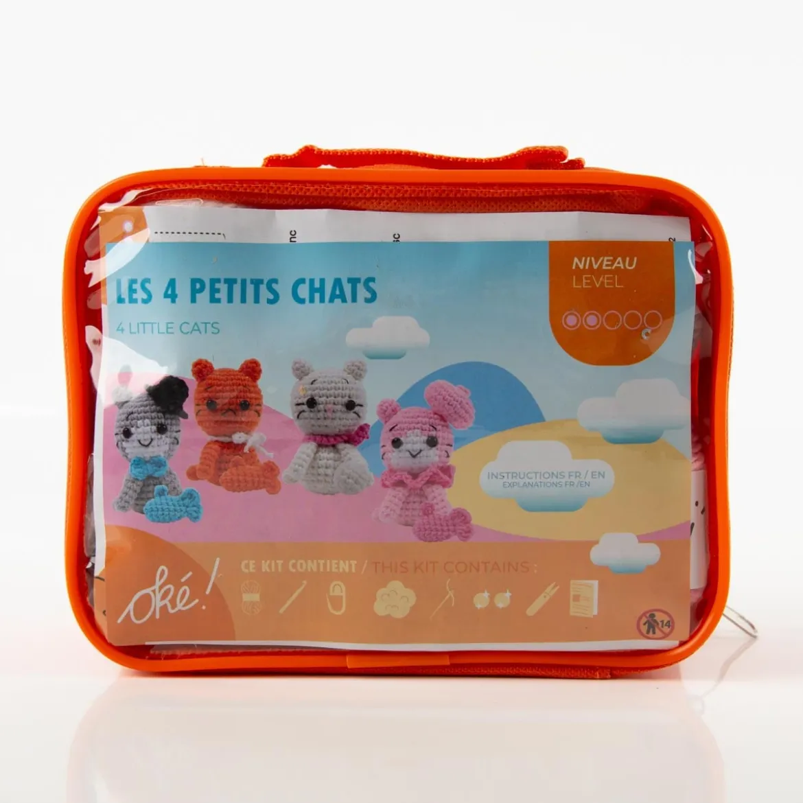 Häkelset Cats kleine Kätzchen 4er Set