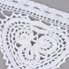 Häkelspitze Häkelborte Meterware Herz handgehäkelt 100% Baumwolle 11cm