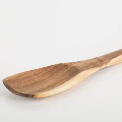 Holzlöffel aus Akazienholz in Brauntönen 32x5cm