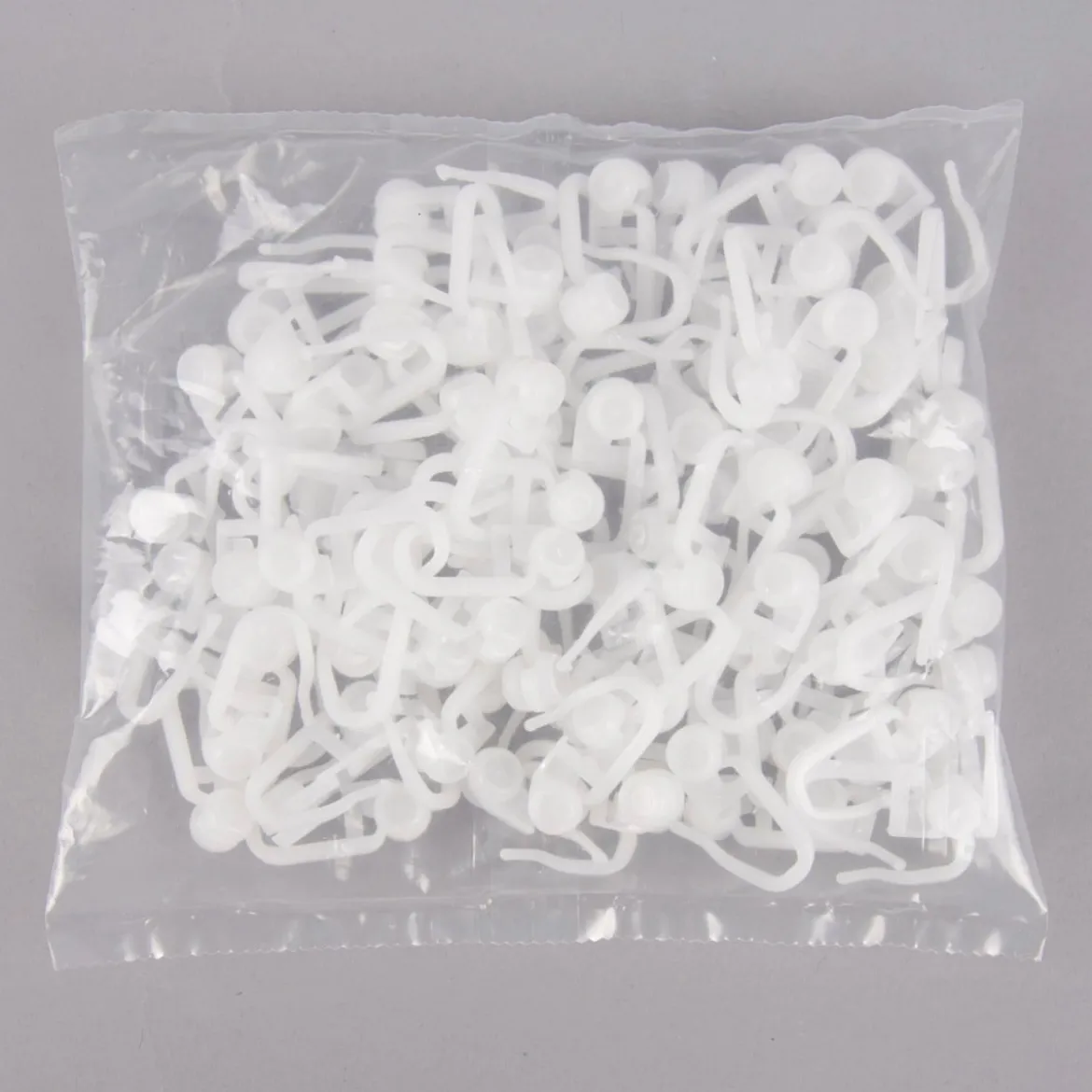 Innenlaufrollen Gardinenröllchen Gardinen-Rollringe Laufrollen Faltengleiter weiß 50er Pack