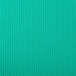 Interlock Jersey Mandy gerippt einfarbig smaragd grün 1,40m Breite
