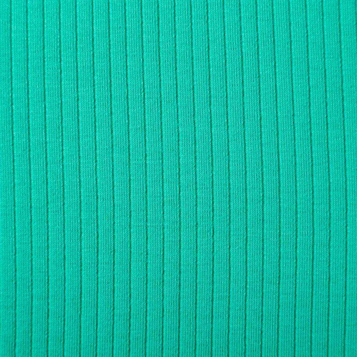 Interlock Jersey Mandy gerippt einfarbig smaragd grün 1,40m Breite