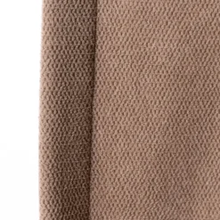 3-in-1 Thermovorhang Dim-Out Akustik mit Ösenaufhängung uni braun strukturiert 140x260cm
