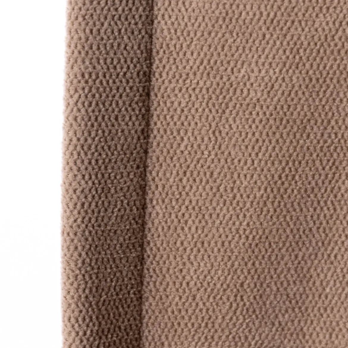 3-in-1 Thermovorhang Dim-Out Akustik mit Ösenaufhängung uni braun strukturiert 140x260cm