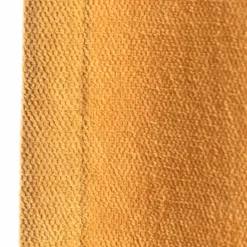 3-in-1 Thermovorhang Dim-Out Akustik mit Ösenaufhängung uni honig gelb strukturiert 140x260cm