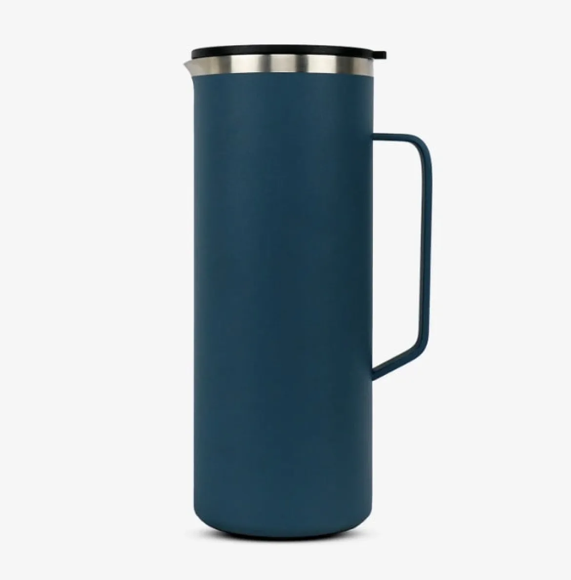 Isolierkanne Runbott Jug 1500ml mit Henkel ocean - geschmacksneutral, BPA-frei mit Keramikbeschichtung
