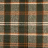 Jackenstoff Karos soft gebürstet grün 270g/qm 1,50m Breite