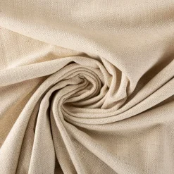 Jacquard Stoff aus Baumwolle und Leinen mit Struktur natur 2,80m Breite