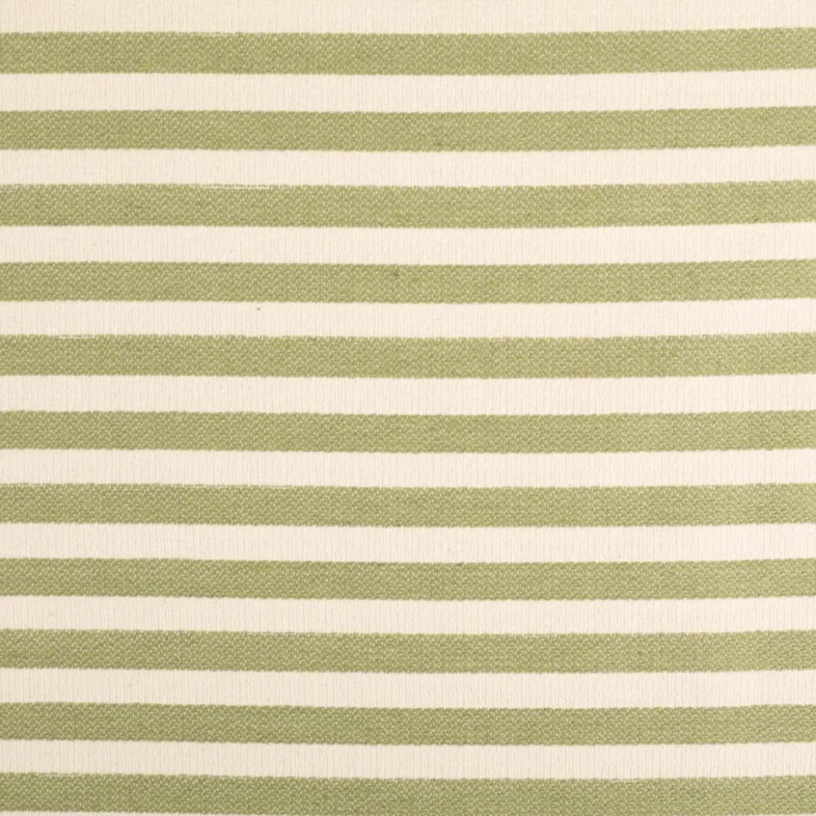 Jacquard Stoff Baumwollstoff Maurs Streifen Natur Grün 2,60m Breite