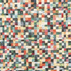 Jacquard Stoff Gobelin Pixel bunt 1,40m Breite