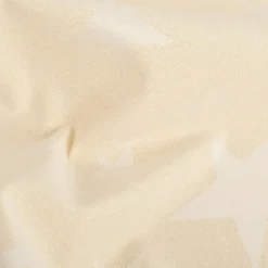 Jacquard Stoff Weihnachtsstoff Sterne Gold Glam Metallic-Effekte beige gold 2,80m Breite