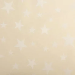 Jacquard Stoff Weihnachtsstoff Sterne Gold Glam Metallic-Effekte beige gold 2,80m Breite