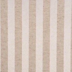 Jacquard Tischwäschestoff Doubleface extrabreit Streifen natur beige 2,8m Breite