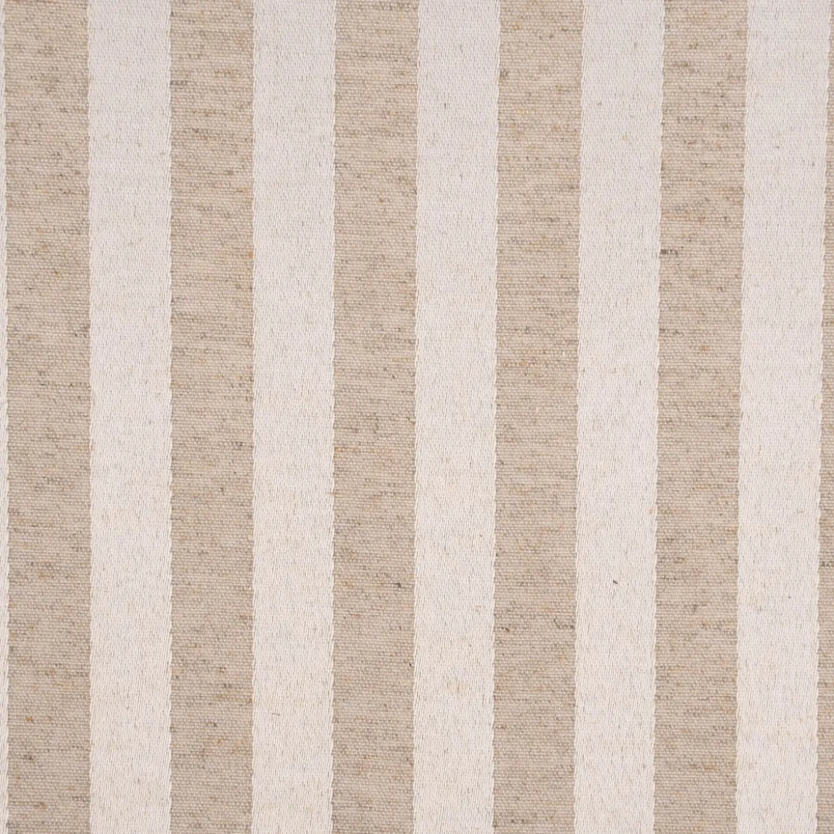 Jacquard Tischwäschestoff Doubleface extrabreit Streifen natur beige 2,8m Breite