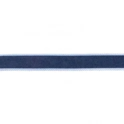 Jeans Band dunkel hell Meterware Breite: 2,5cm