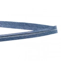 Jeans Schrägband mittelblau Meterware Breite: 2cm