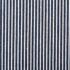 Jeansstoff Stretch Streifen marineblau 140cm Breite