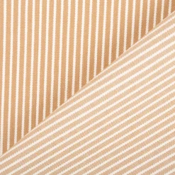 Jeansstoff Stretch Streifen beige 140cm Breite