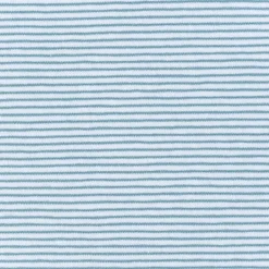 Jersey Baumwolljersey YARN DYED STRIPES Streifen fein weiß blau 1,5m Breite