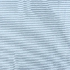 Jersey Baumwolljersey YARN DYED STRIPES Streifen fein weiß blau 1,5m Breite