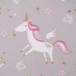 Jersey Einhorn grau 1,50m Breite