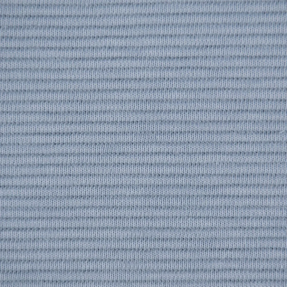 Jersey Ottoman Rippjersey einfarbig rauchblau 1,40m Breite