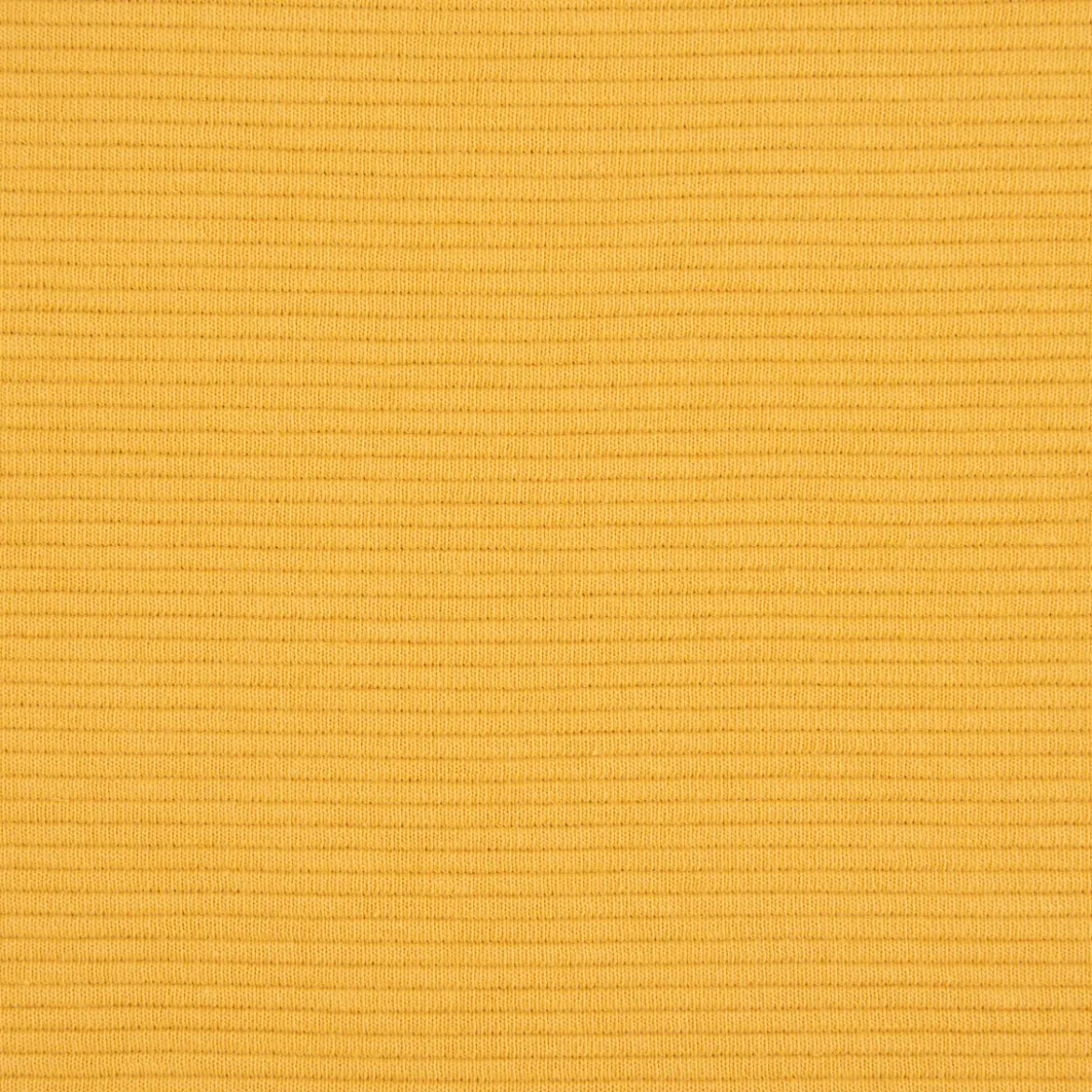 Jersey Ottoman Rippjersey einfarbig honig gelb 1,40m Breite