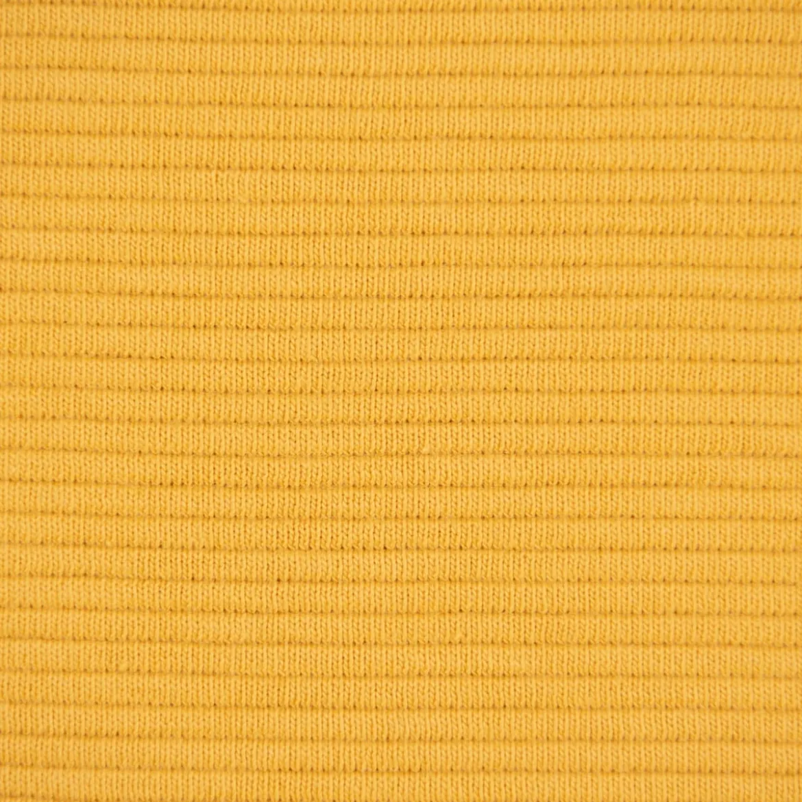 Jersey Ottoman Rippjersey einfarbig honig gelb 1,40m Breite