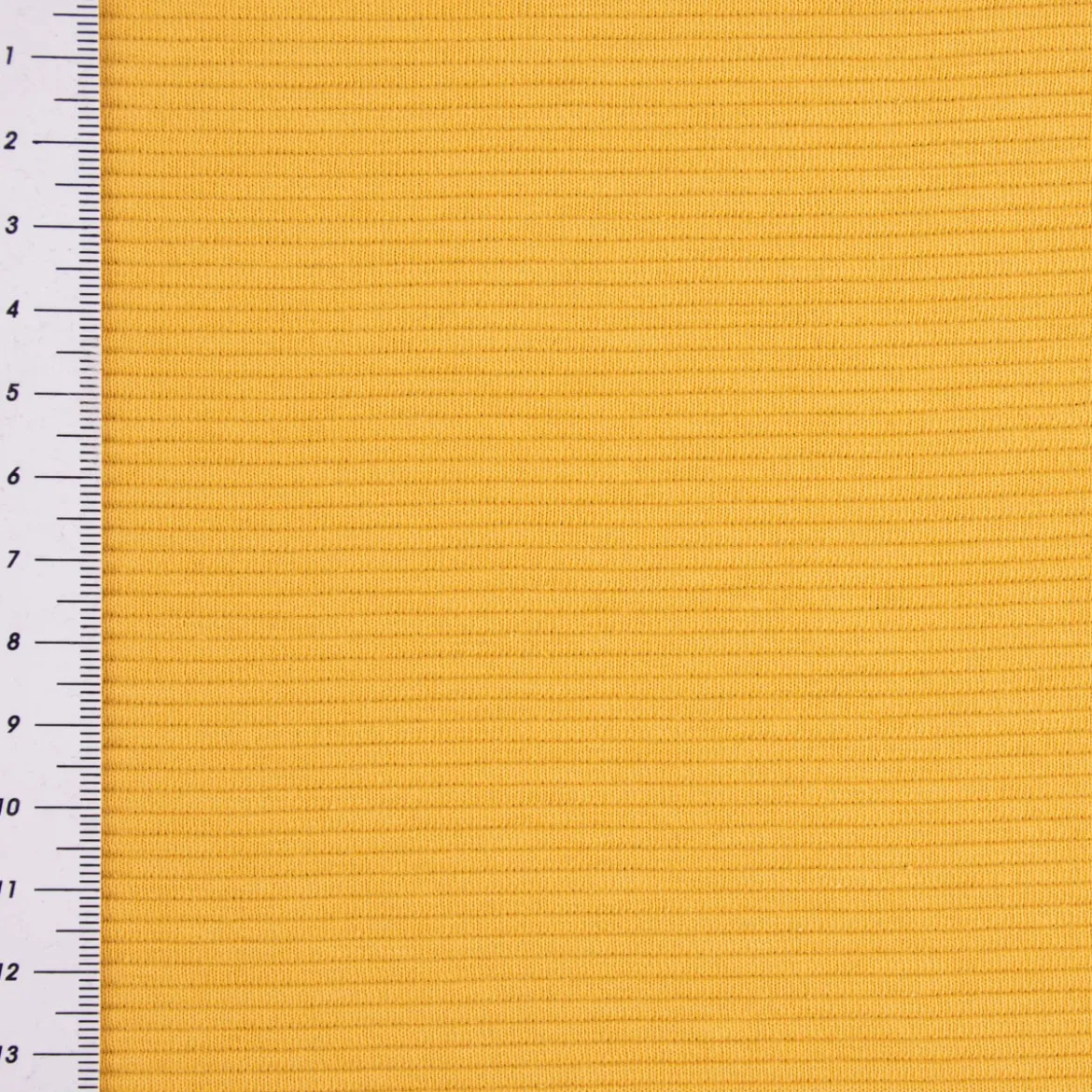 Jersey Ottoman Rippjersey einfarbig honig gelb 1,40m Breite
