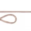 Jersey Paspelband kiesel Meterware Breite: 1cm