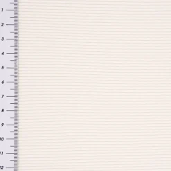 Jersey Rippjersey einfarbig creme 1,40m Breite
