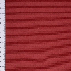 Jersey Rippjersey einfarbig rot 1,40m Breite