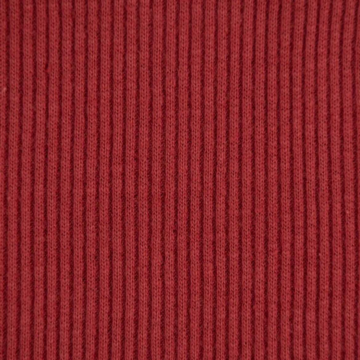 Jersey Rippjersey einfarbig rot 1,40m Breite