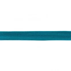 Jersey Schrägband petrol Breite: 2cm