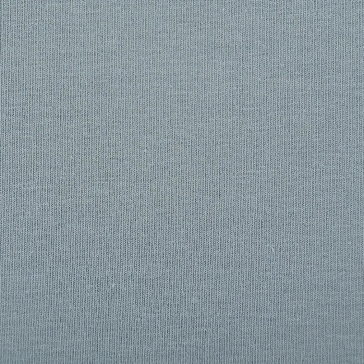 Jersey Stoff Baumwolljersey uni stahlblau 1,50m Breite