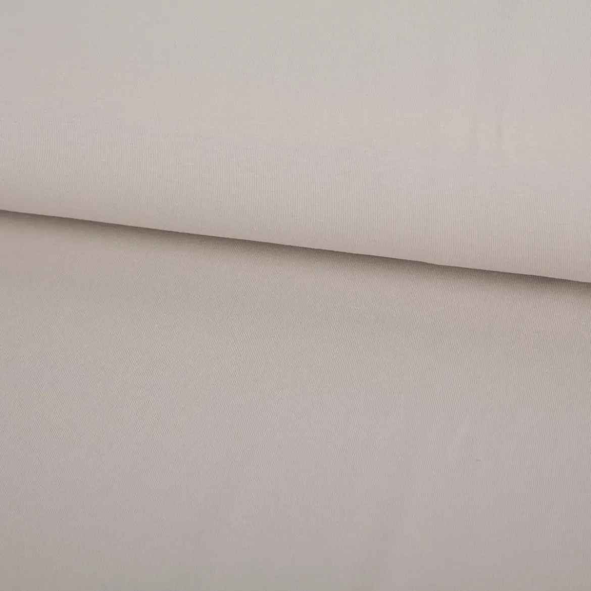Jersey Stoff Baumwolljersey uni hellgrau 1,50m Breite