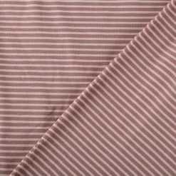 Jersey Stoff Baumwolljersey Rayure Streifen lila 1,45m Breite