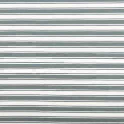 Jersey Stoff Baumwolljersey Streifen blaugrau weiß 1,50m Breite