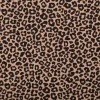 Jersey Stoff Baumwolljersey Mini Leo Leomuster taupe schwarz 1,5m Breite
