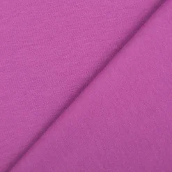 Jersey Stoff Bio Baumwolljersey einfarbig Violett 1,5m Breite