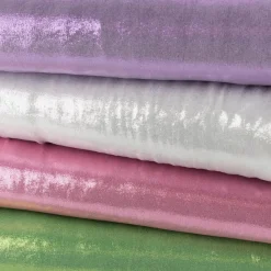 Jersey Stoff Glitzer Slinky Bijoux Foil grün 1,45m Breite