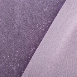 Jersey Stoff Glitzer Slinky Bijoux Foil lila 1,45m Breite