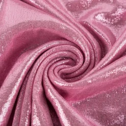 Jersey Stoff Glitzer Slinky Bijoux Foil rosa 1,45m Breite